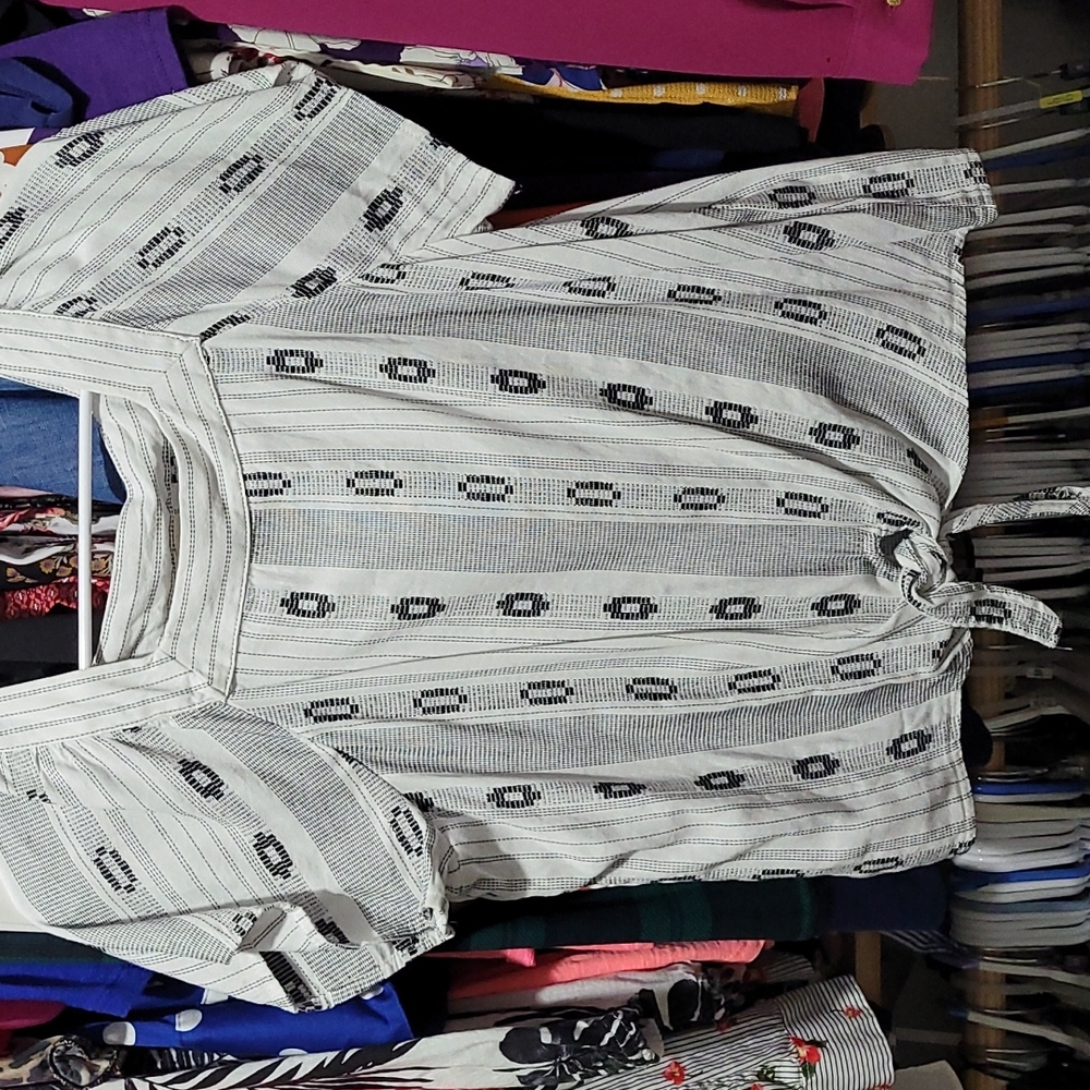 Tribal print blouse